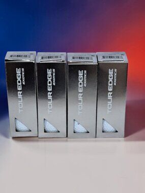 12 (One Dozen) Tour Edge Exotics Golf Balls Tour 3-Piece Cast Urethane